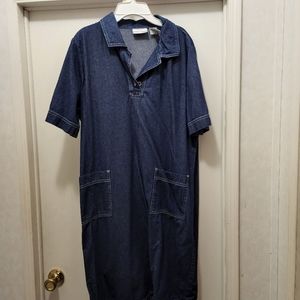Denim size large dress, "Drapers & Damons"